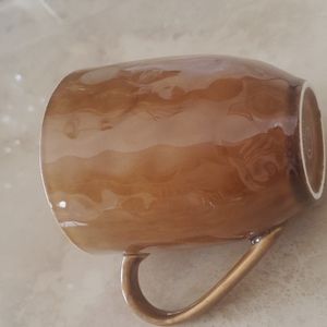 **SALE**Bronze Caramel Animal Print Mug nwot